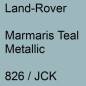 Preview: Land-Rover, Marmaris Teal Metallic, 826 / JCK.